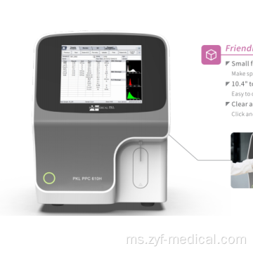 Hemogram automatik peranti klinik 5 bahagian penganalisis hematologi